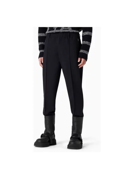 Spodnie dresowe Emporio Armani niebieskie