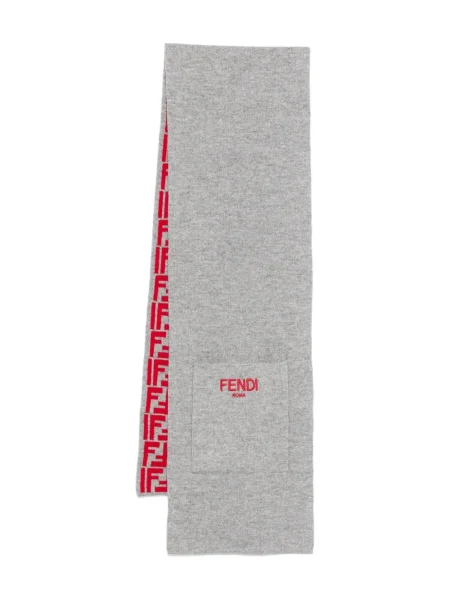 Szal dziecięca Fendi szara
