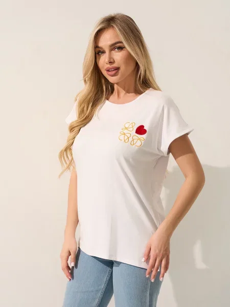 Футболка ISSA Plus білий