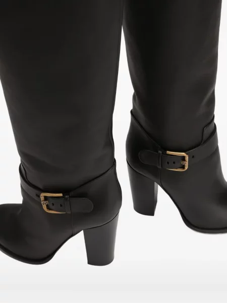 Cizme Dolce & Gabbana din piele negru