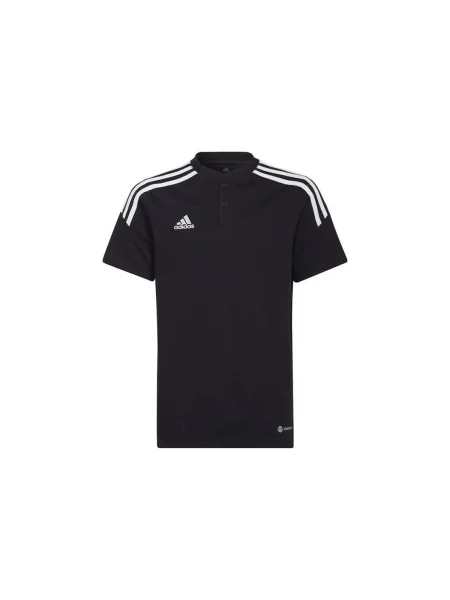 Tricou polo copii Adidas negru