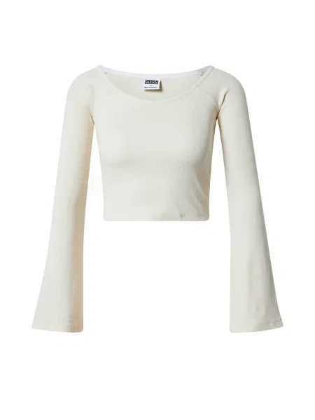 Urban Classics Majica kremna bela