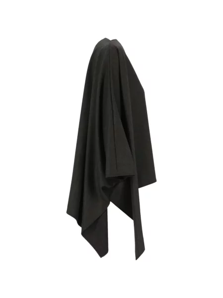 Tricou Dusan de lână asimetric gri