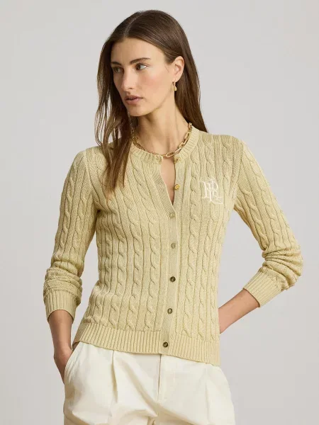 Geacă Lauren Ralph Lauren galben