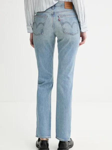 Levi's jeans WEDGIE SLIM albastru