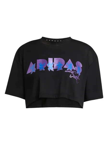 ADIDAS PERFORMANCE Tricou funcțional Adidas x Jeremy Scott albastru / lila negru