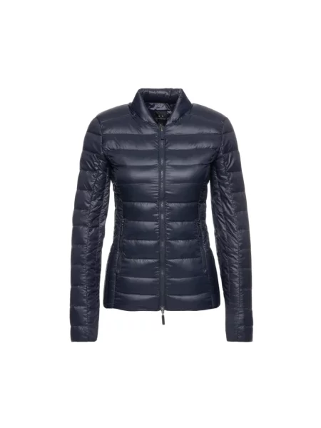 Kurtka puchowa Armani Exchange niebieska