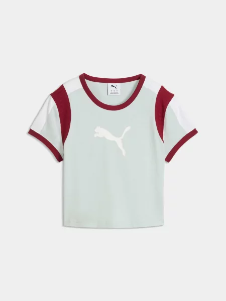 Детская футболка Puma зеленая