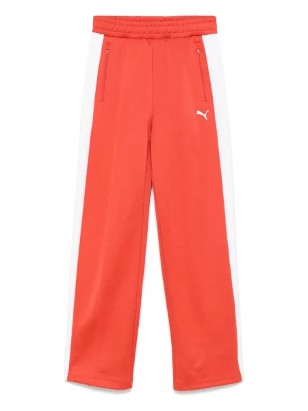 Pantaloni Puma alergare portocaliu