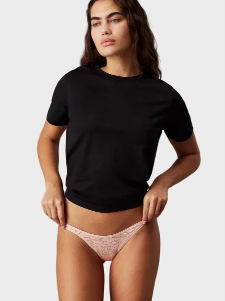 Стринги Calvin Klein оранжевые