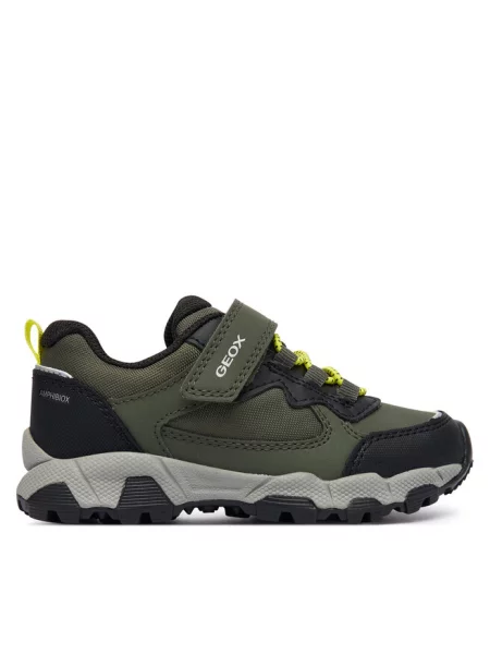 Sneakersy Geox zielone