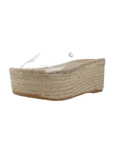Espadrile Yellow transparente galben