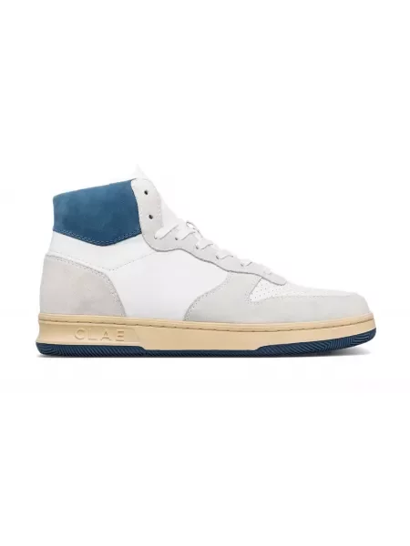 Sneakersy Clae białe