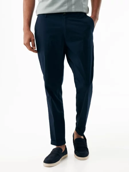 MEXX Chino nohavice tmavomodrá