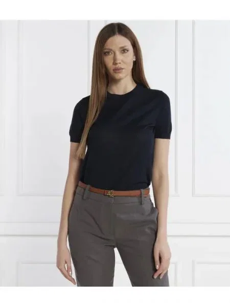 BOSS BLACK De lână pulover Falyssiasi negru