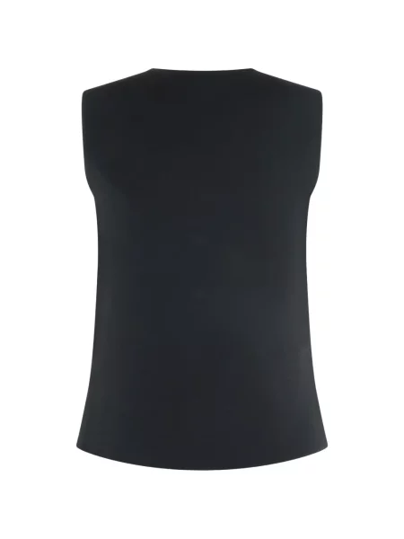 Vestă Max Mara cu decolteu în V albastru