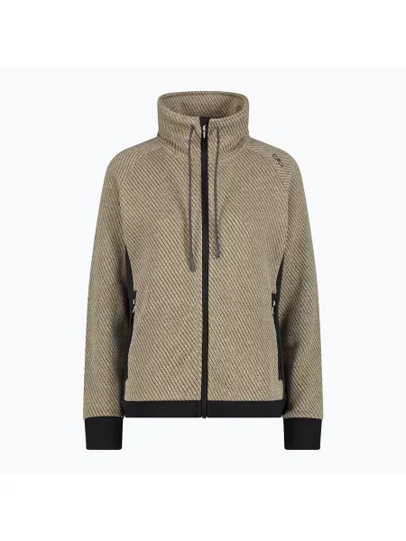 Bluză pentru femei CMP Tricot jacquard vanilla