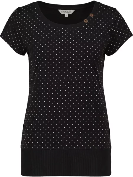 Alife & kickin Tricou BirteAK P negru alb