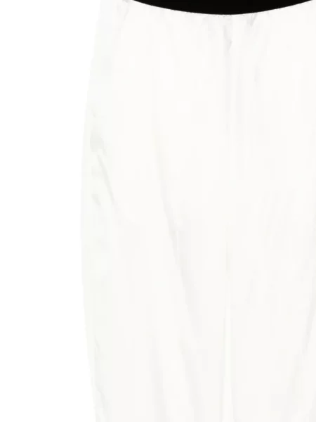Pantaloni Tom Ford din satin alb