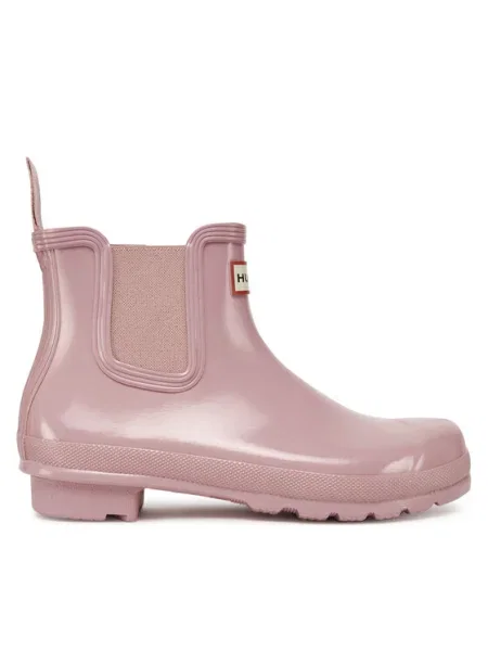 Hunter Cizme de cauciuc roz