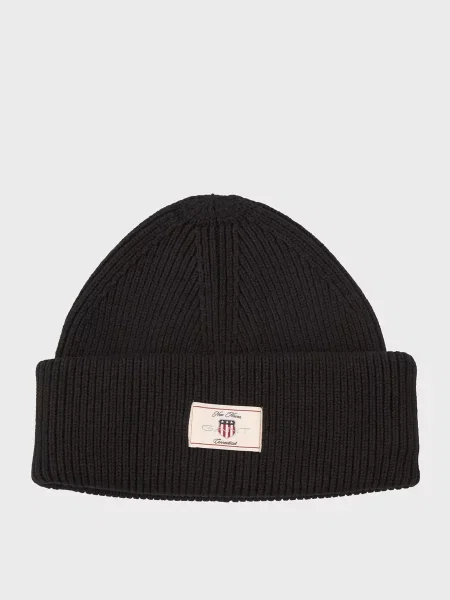 Шапка Gant черная