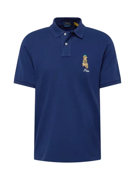 Polo Ralph Lauren Tricou bleumarin / deschis maro