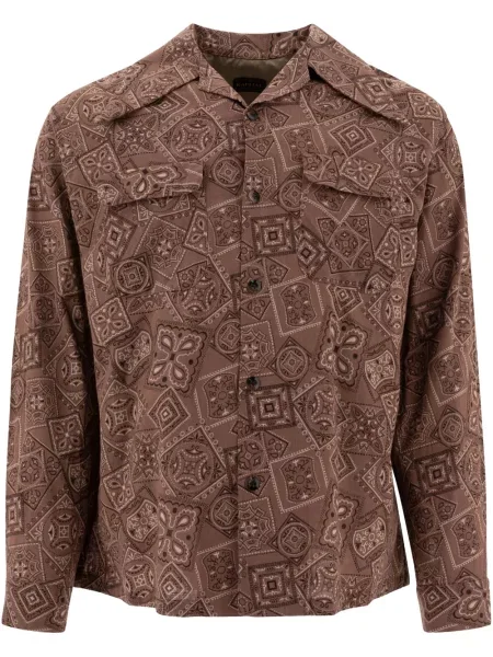 Риза Kapital кафяво