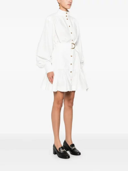 Rochie mini Zimmermann de costum alb