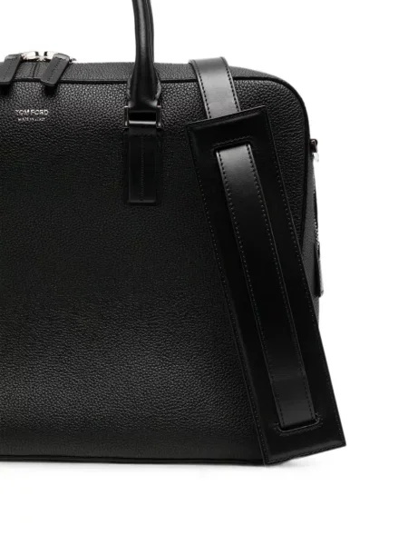 Servietă Tom Ford din piele negru