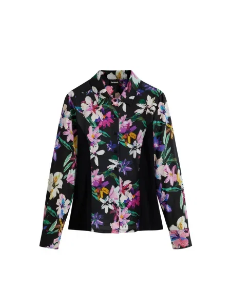 Desigual Bluză mai multe culori negru