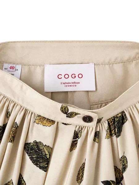 Pantaloni palazzo Co.go cu imagine