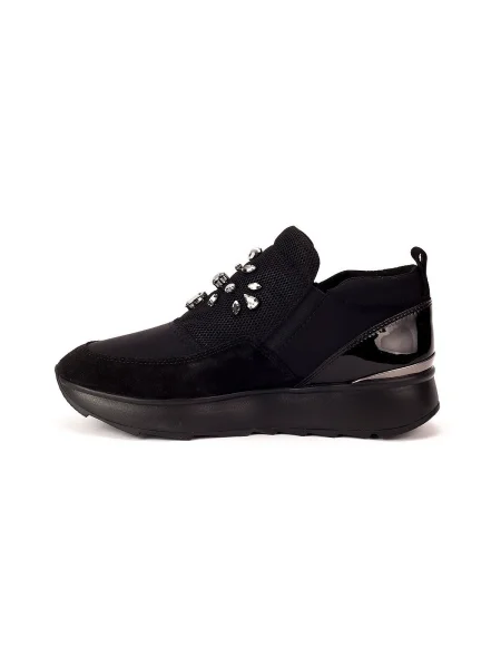 Sneakerși Geox negru
