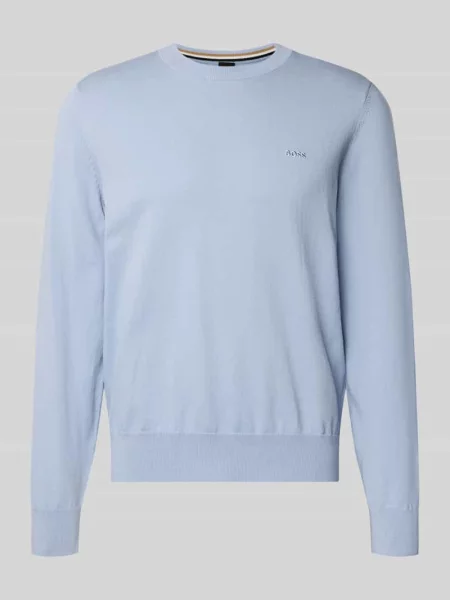 BOSS sweter Upacas-L fioletowy