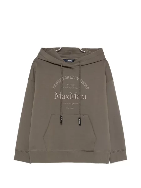 Hanorac cu glugă 's Max Mara verde