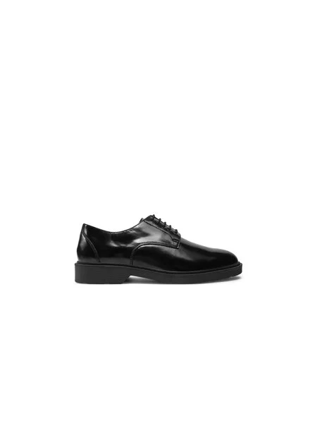 Šněrovací polobotky Jack&jones černé