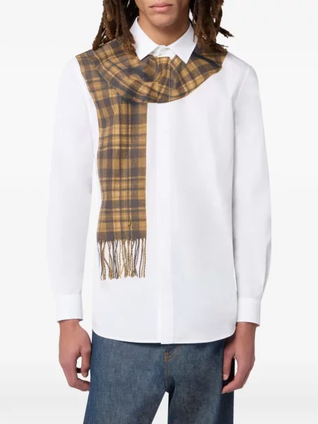 Cămașă Moschino din poplin alb