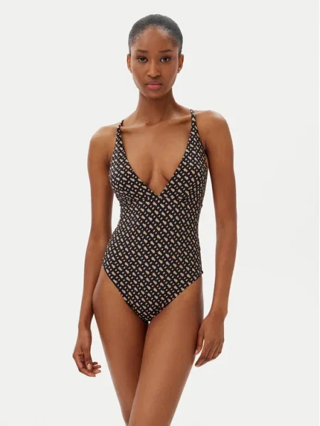 BOSS Costum de baie Bb Monogram Colorat