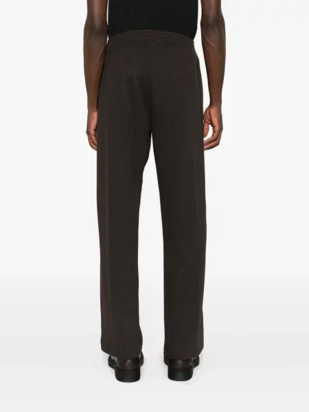 Pantaloni Our Legacy cu dungi maro