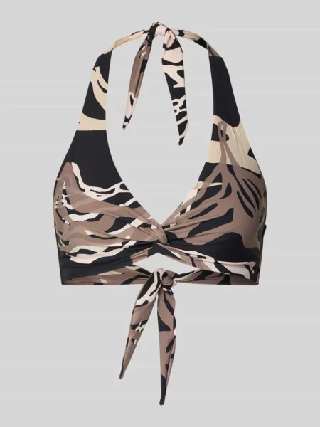 Góra od bikini z wiązaniem na szyi model Melyd' Barts czarne