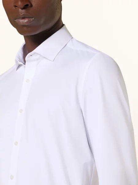 Olymp Košile S Krátkým Rukávem Level Five Body Fit bílá