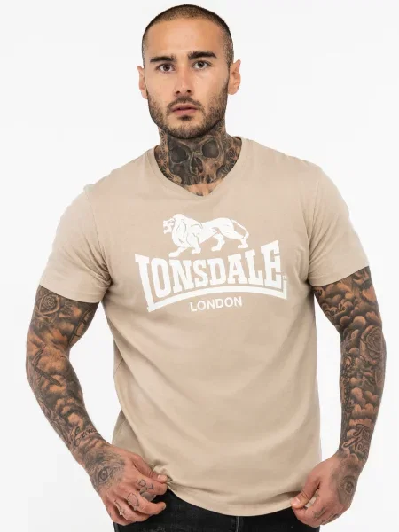 Lonsdale St. Erney Футболка бежевий