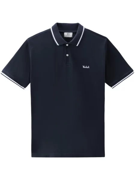 Polo Woolrich albastru