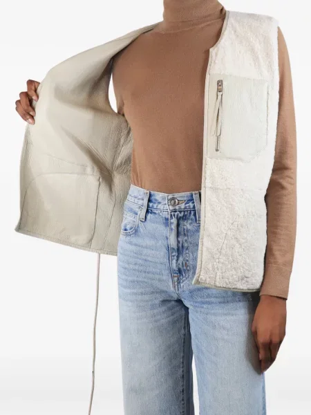 Vestă Rachel Comey din piele de oaie