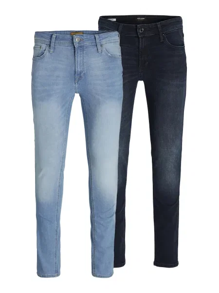 JACK & JONES Jeans JJILiam JJOriginal noapte / denim albastru