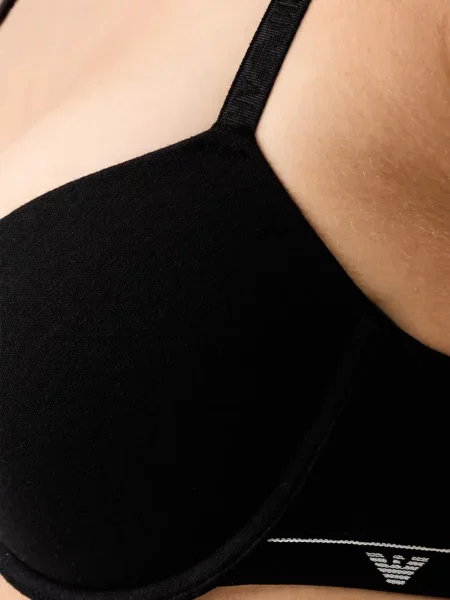 Sutien Emporio Armani cu autograf negru