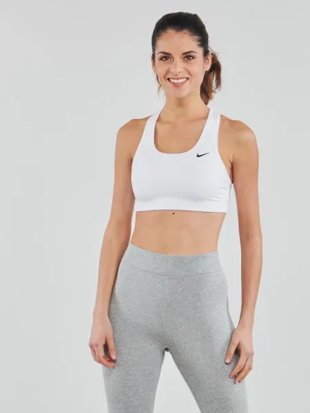 Sutien Nike fără armătură alb