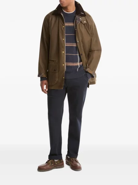 Восъчен дъждобран Barbour кафяво