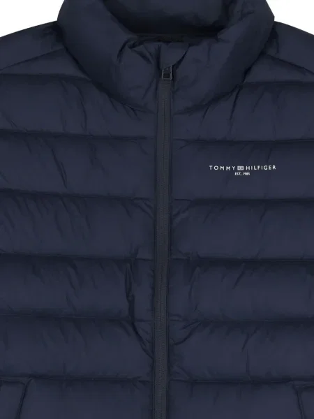 Kurtka dziecięca Tommy Hilfiger niebieska