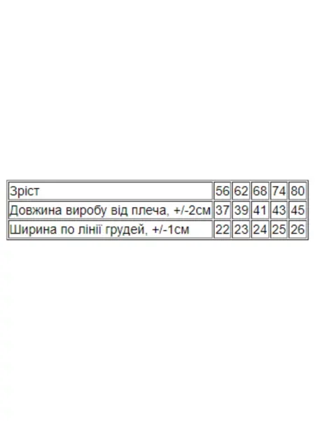Детское боди носи своє