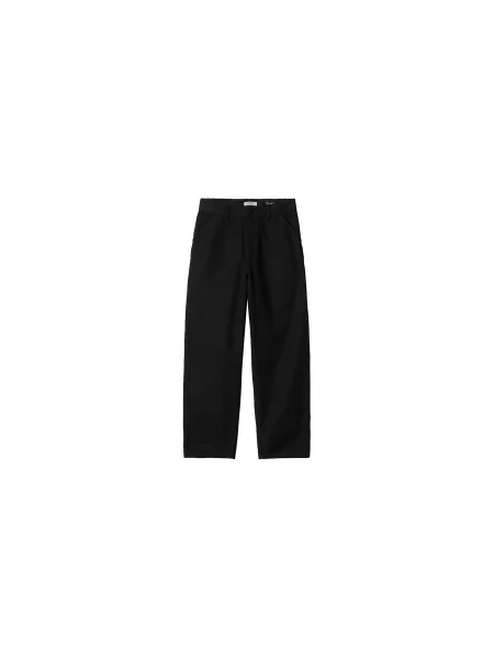 Carhartt WIP W Brandon Single Knee Pant Kobiety Spodnie Carhartt WIP Size: S czarny